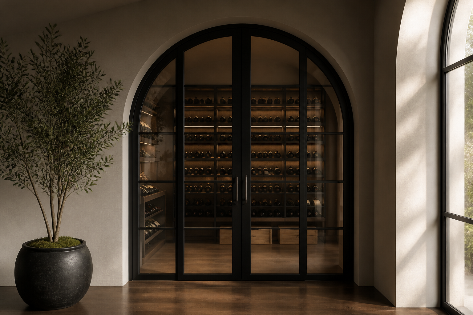 VLX 100 Arched / Custom Door in San Antonio, TX | Lightwell Windows San Antonio - detail 3