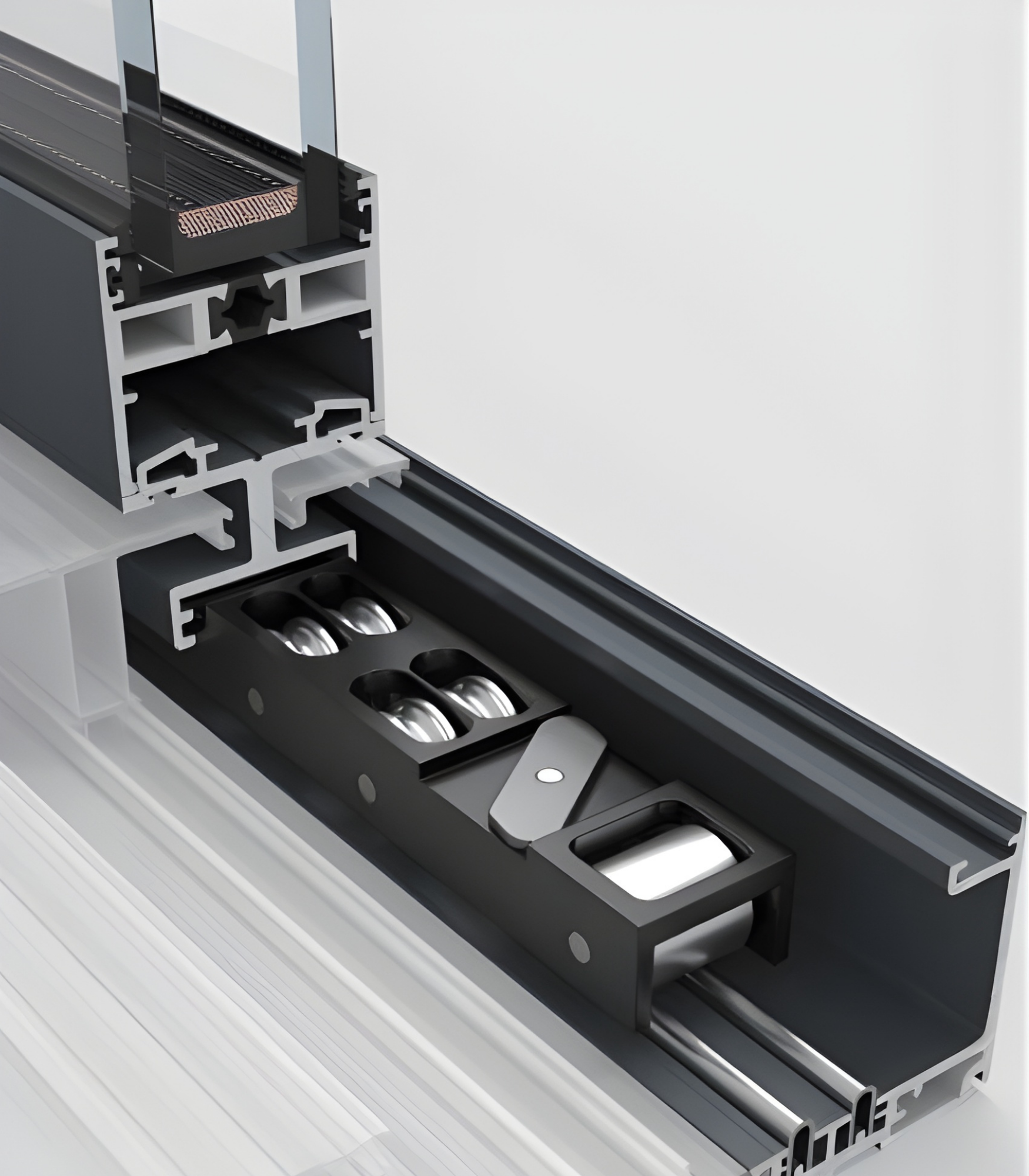 VLX 138 Panoramic Sliding Door in San Antonio, TX | Lightwell Windows San Antonio - detail 7